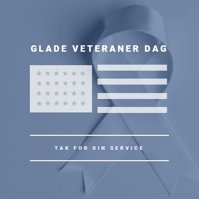 Ære amerikanske veteraner gray modern-simple