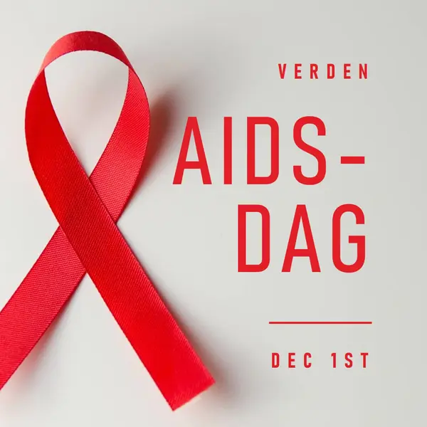 AIDS-bevidsthed gray modern-simple