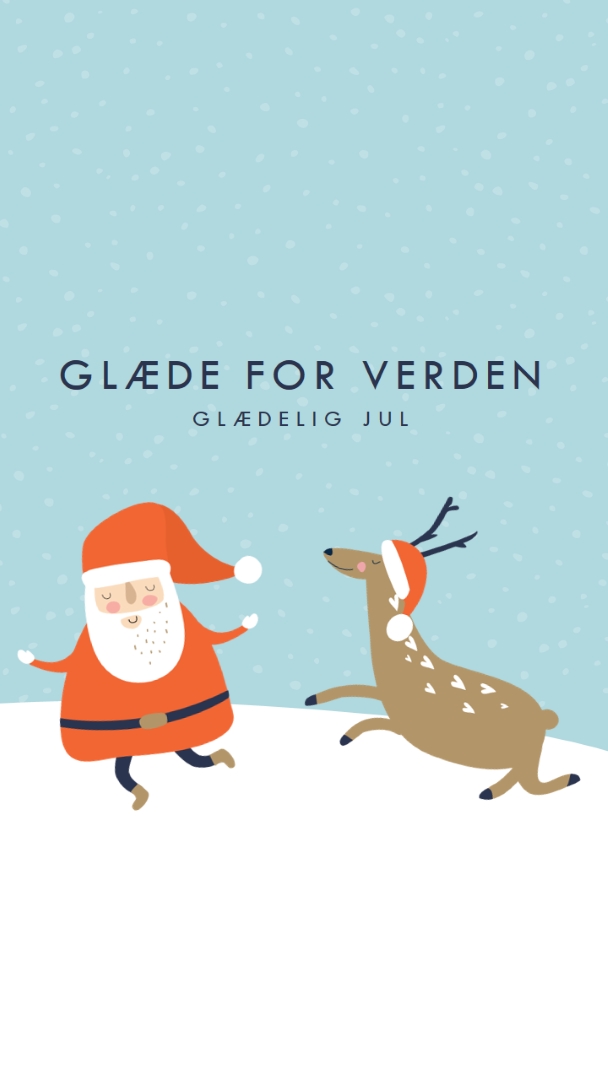 Rensdyrspil blue whimsical-color-block