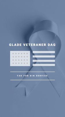 Ære amerikanske veteraner gray modern-simple