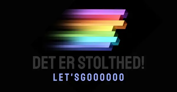 Fejre din stolthed black modern-bold