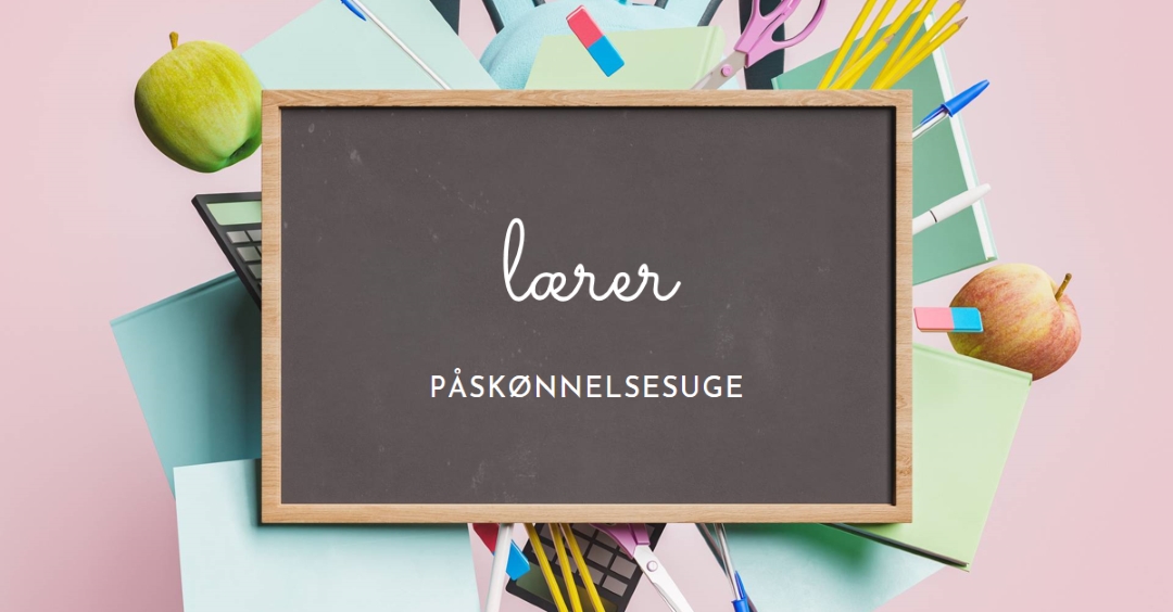 Anerkende lærere pink modern-simple