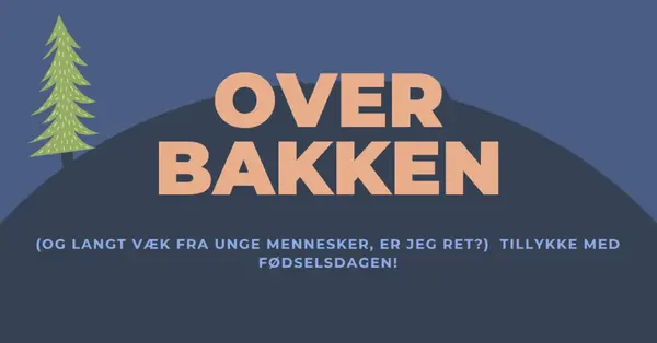Over bakken blue modern-bold