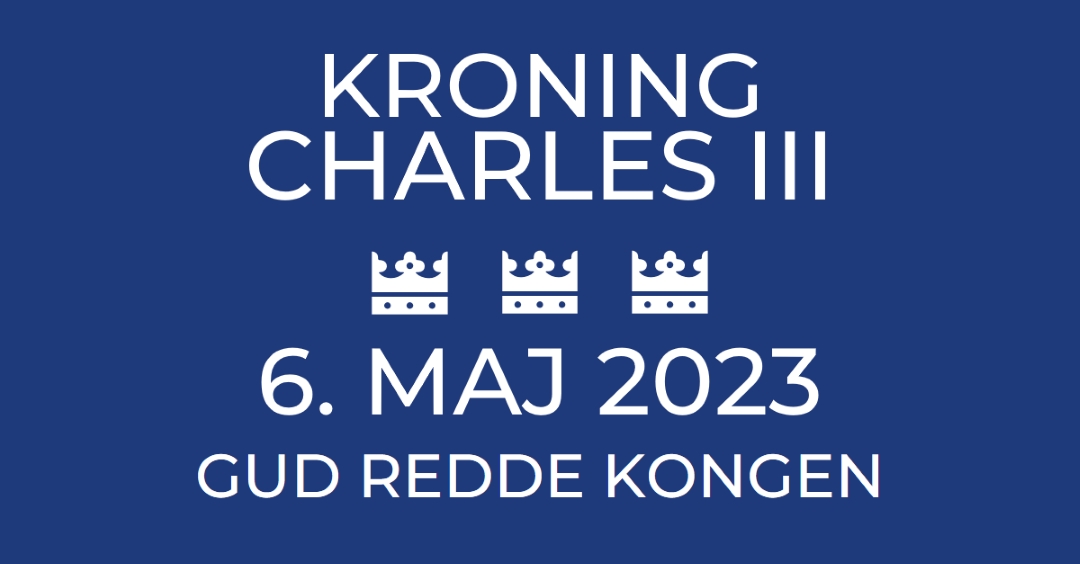Gud redde kongen blue modern-bold