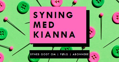 Syning med mig pink modern-bold