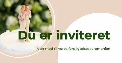Du er inviteret til at bekræfte pink modern-simple