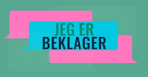 Jeg beklager green modern-color-block