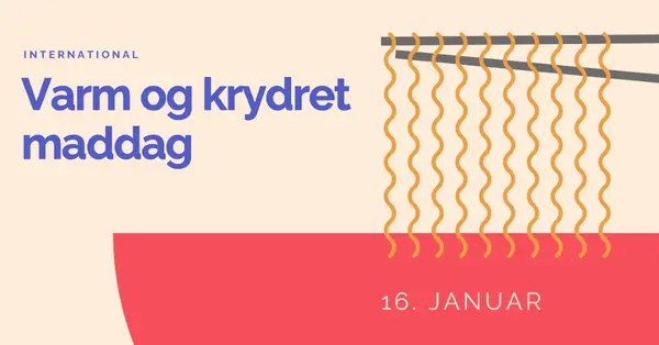 Livets krydderi orange modern-color-block