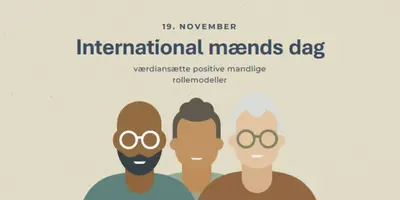 International mænds dag gray modern-color-block