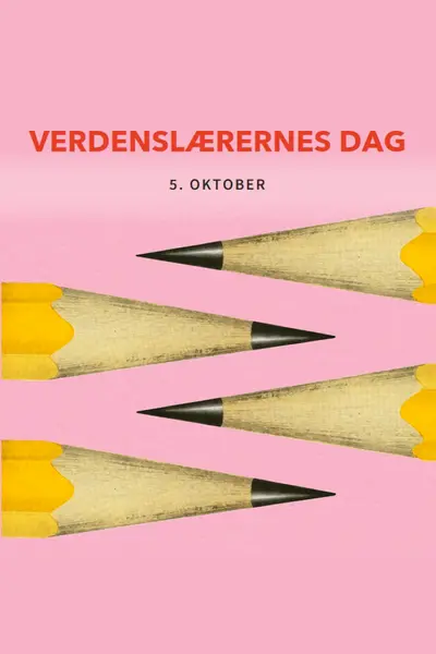 Funktionen lærere pink modern-bold