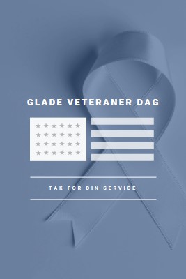 Ære amerikanske veteraner gray modern-simple