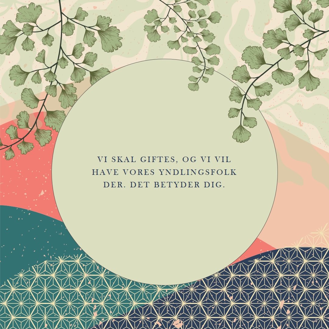 Vi skal giftes green collage,scrapbook,photo