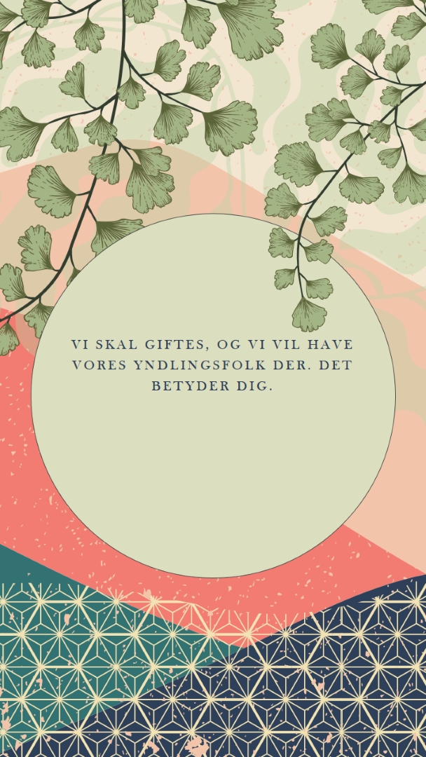 Vi skal giftes green collage,scrapbook,photo