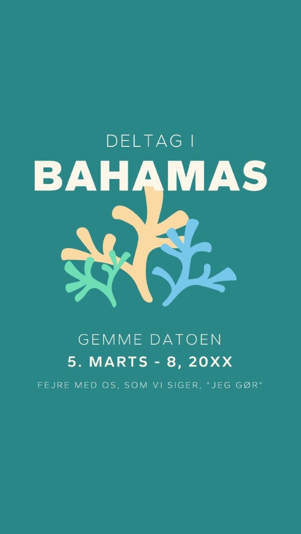 Vær en del af vores bryllup green modern,typographic,