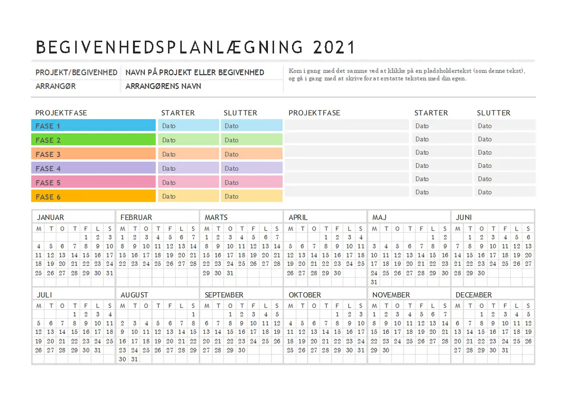 Begivenhedsplanlægger