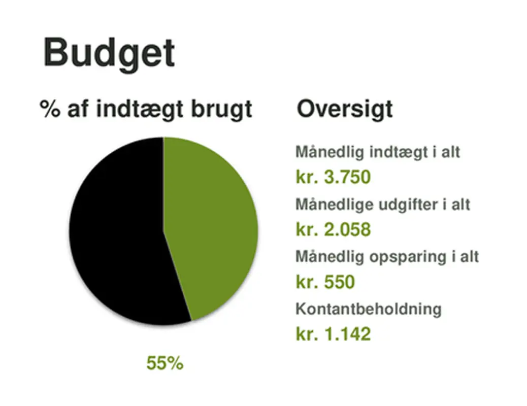 Administrer mine penge