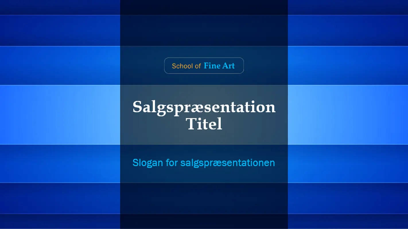 Farverig, abstrakt salgspræsentation modern-geometric