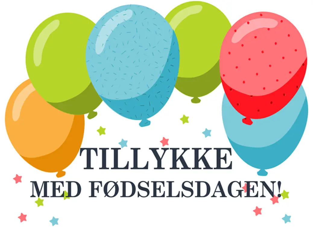 Ballon-fødselsdagskort