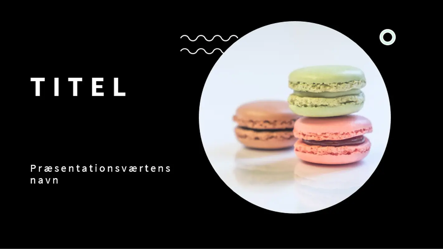 Mørkt design med sjove figurer whimsical-color-block