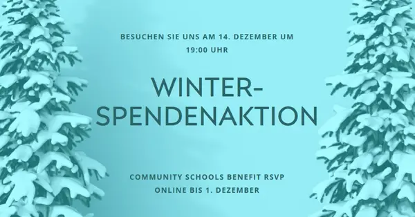 Winterwunderland blue modern-simple