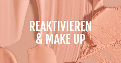 Reaktivieren & Make-up pink modern-simple