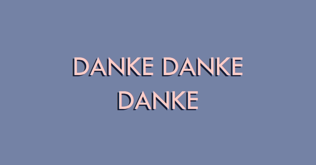 Gutes Wort purple modern-simple