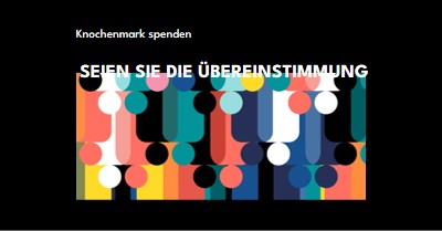 Knochenmarkspender werden black modern-bold