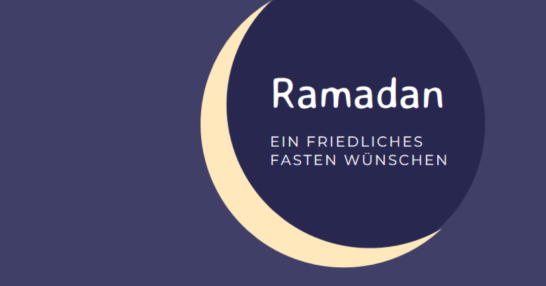 Ein friedlicher Ramadan für Sie und Ihre purple modern-color-block