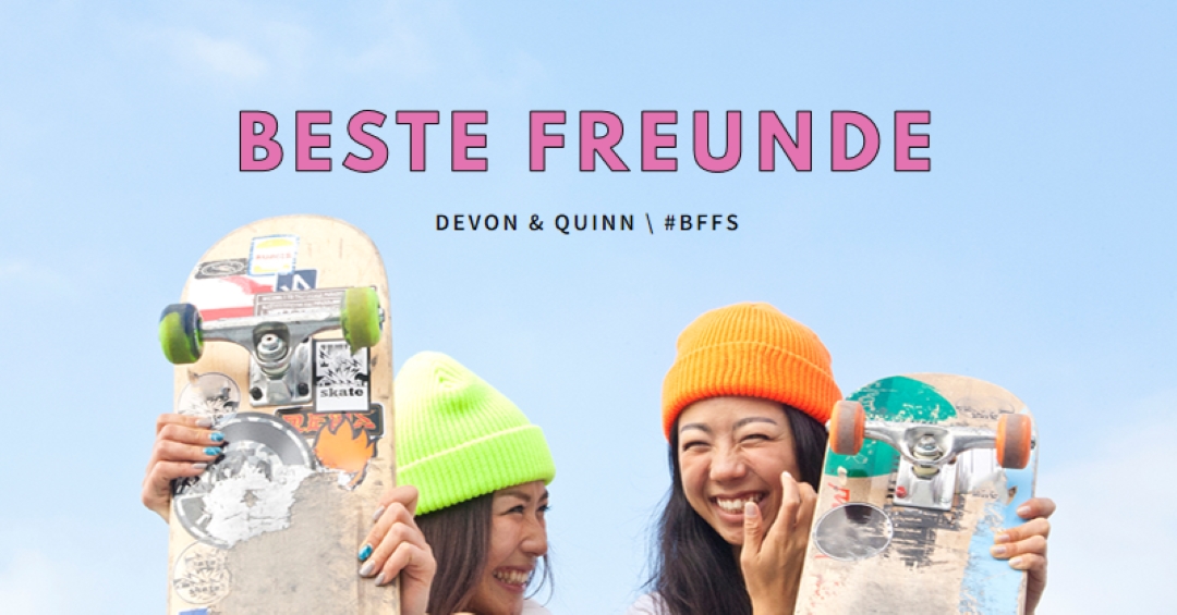 Für immer Freunde blue modern-bold