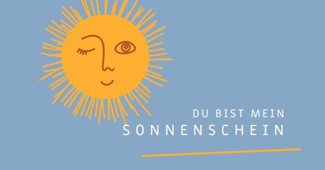 Moment in der Sonne orange modern-simple