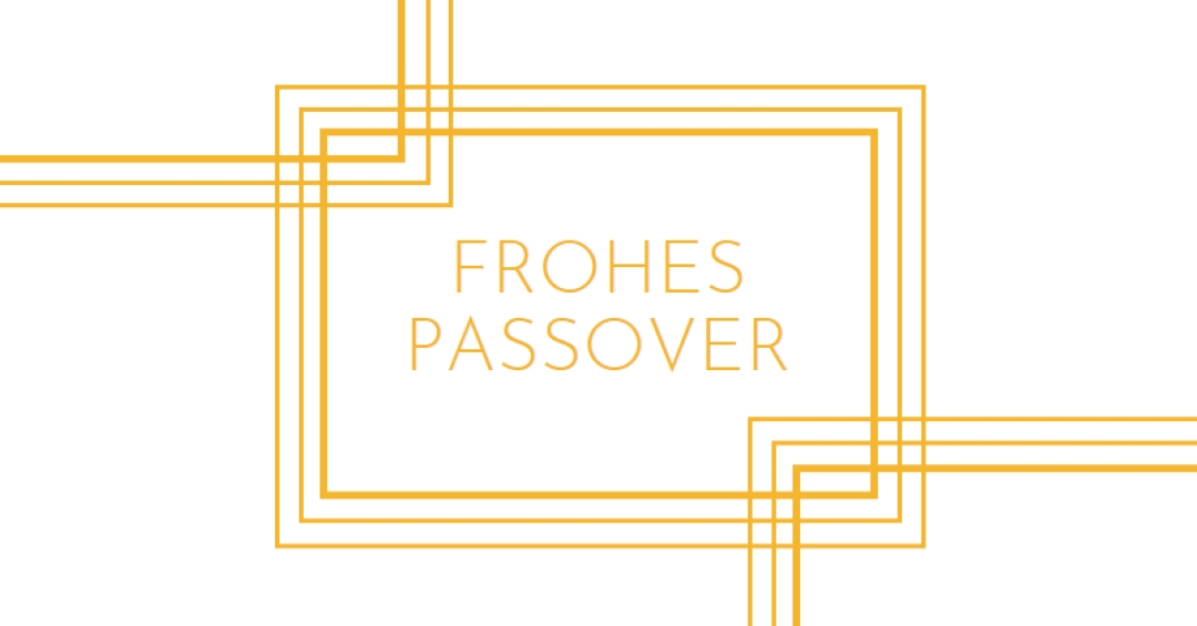 Frohes Passover white modern-geometric-&-linear