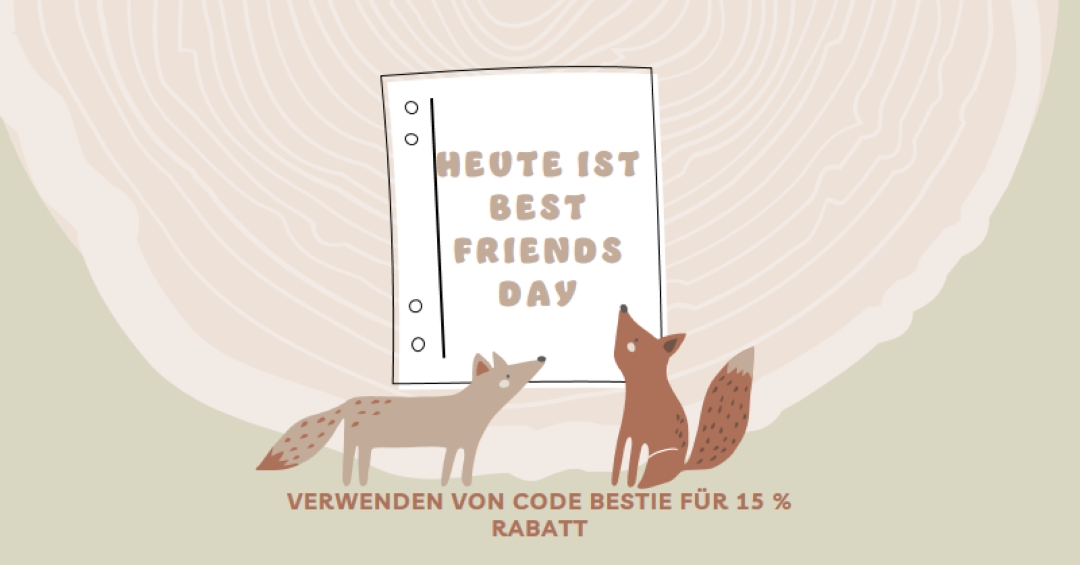 Ein Freund in der Tat brown whimsical-color-block