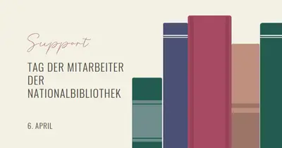 Support für Bibliotheksmitarbeiter green modern-simple