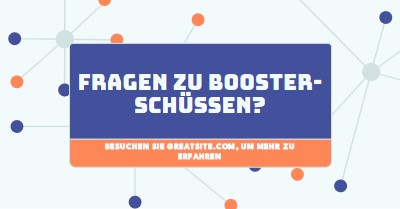 Erfahren Sie mehr über Booster-Schüsse blue modern-geometric-&-linear