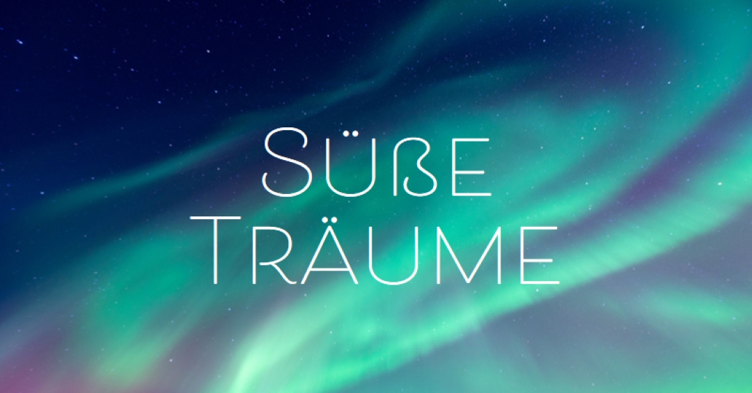 Süße Träume Nachthimmel blue modern-simple