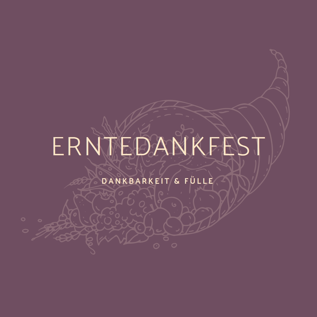 Reichhaltige Ernte purple modern-simple