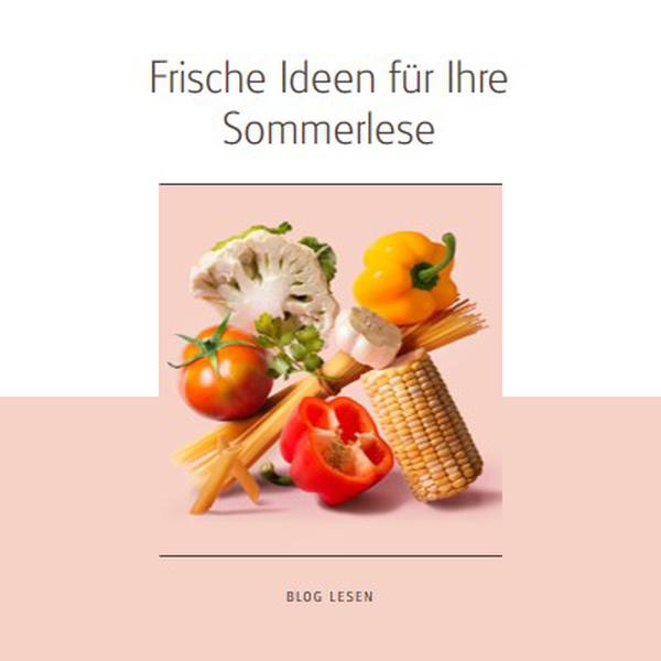 Sommerlese pink modern-simple