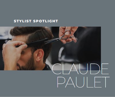 Stylist Spotlight gray modern-simple