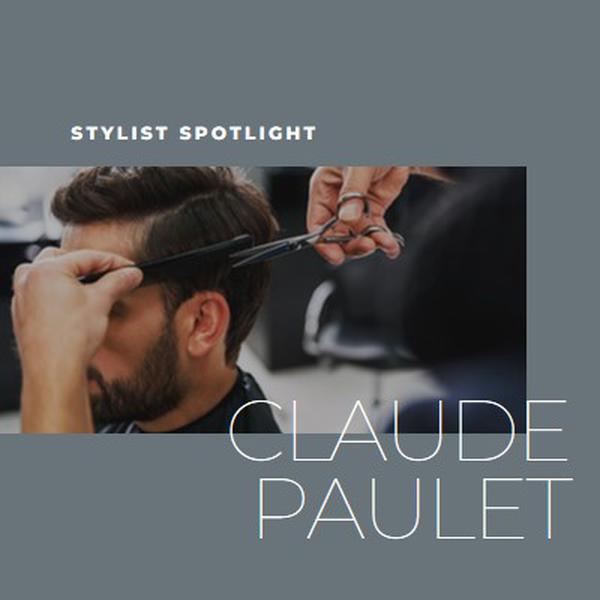 Stylist Spotlight gray modern-simple