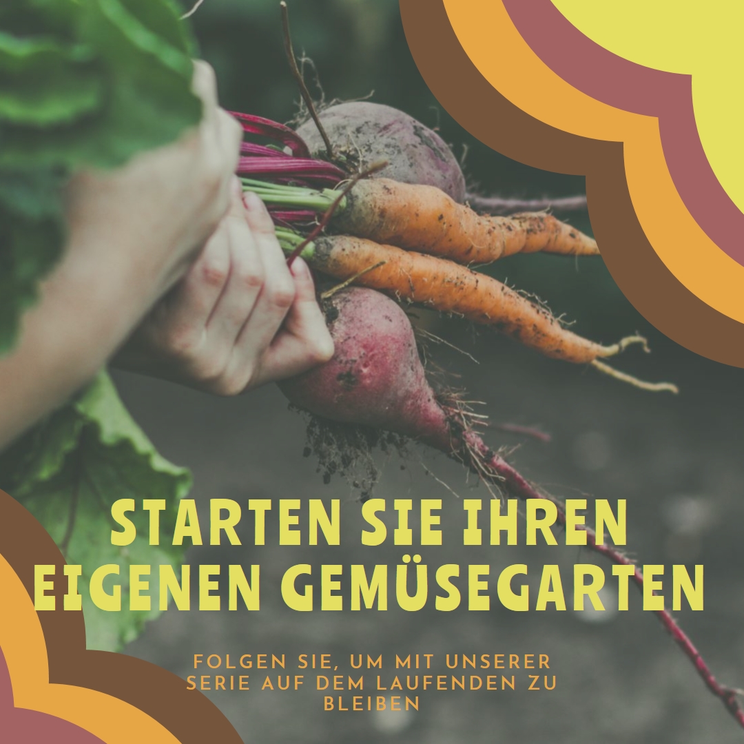 Entwurzeltes Leben orange vintage-retro