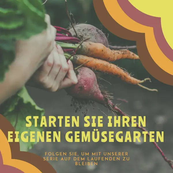 Entwurzeltes Leben orange vintage-retro