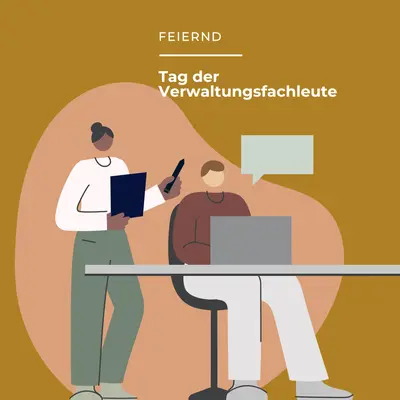 Feiern der Verwaltung brown organic-simple