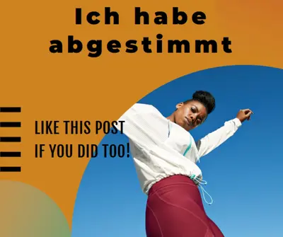 Gehört werden orange modern-bold