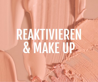 Reaktivieren & Make-up pink modern-simple