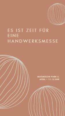 Wunderliche Handwerkskunst brown organic-boho