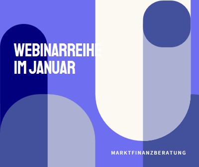 Webinarreihe vom Januar blue modern-bold