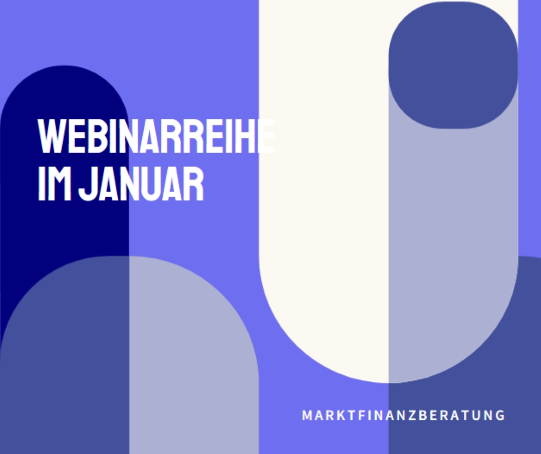 Webinarreihe vom Januar blue modern-bold
