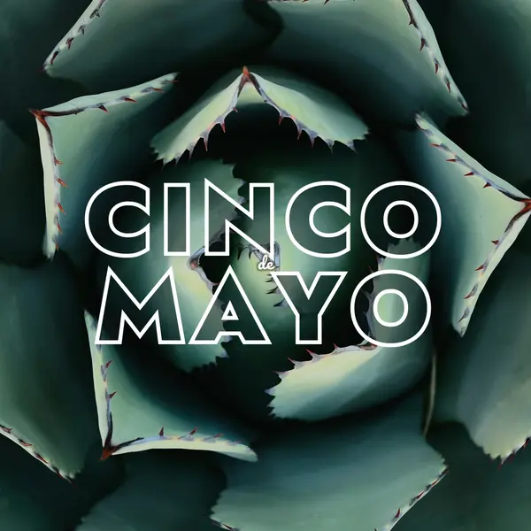 Feiern Sie Cinco de Mayo green modern-bold