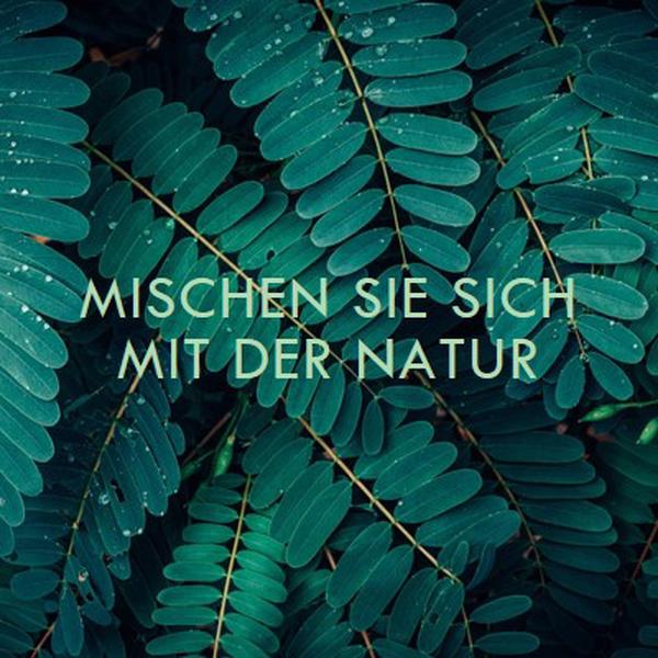 Vermische mit der Natur green modern-simple