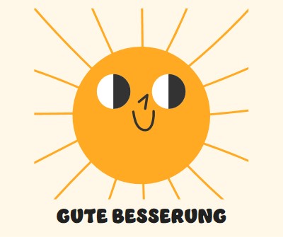 Sonne wird gesendet yellow vintage-retro